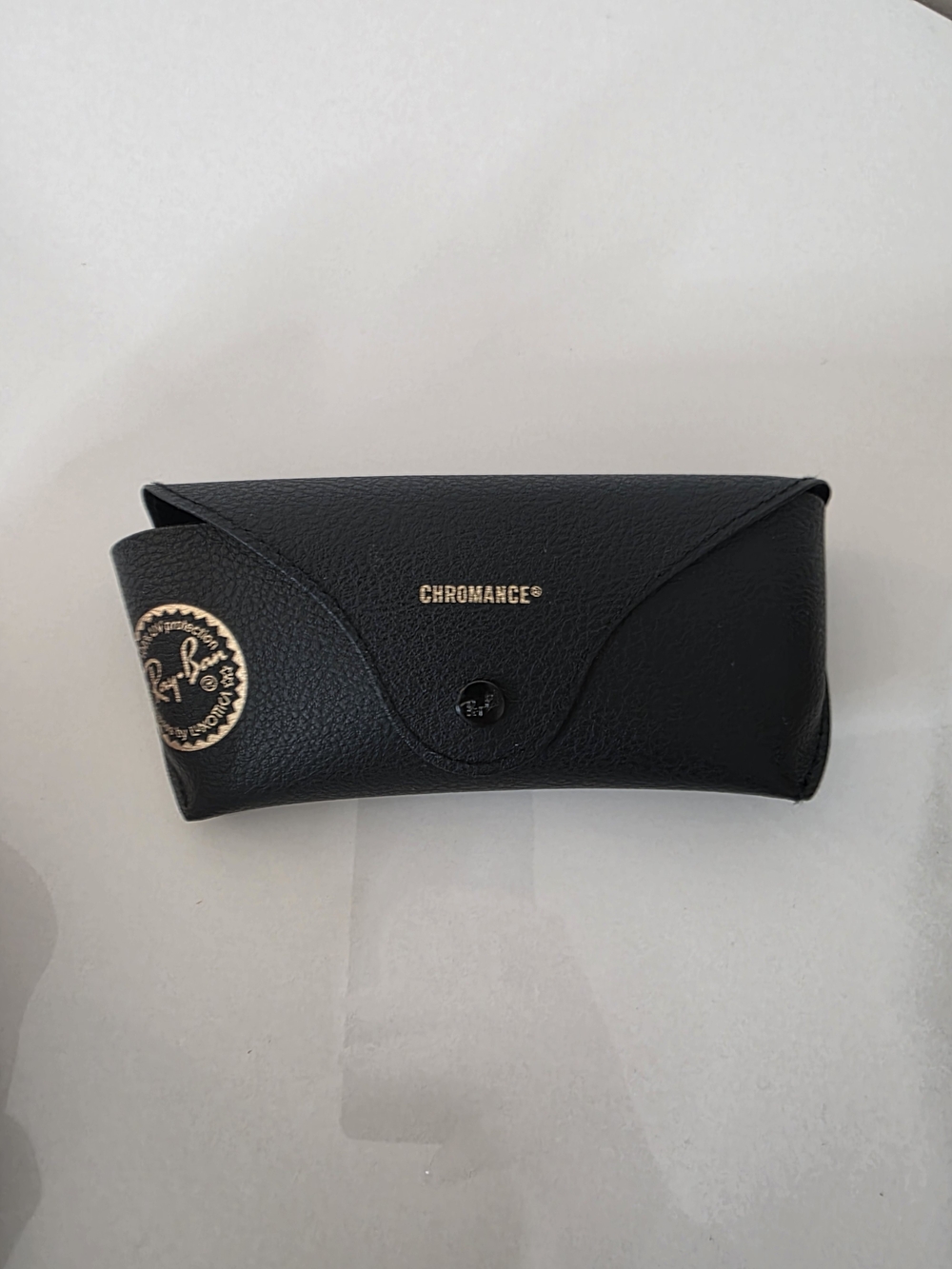Ray-Ban Black Chromance Mini Sunglasses Case
